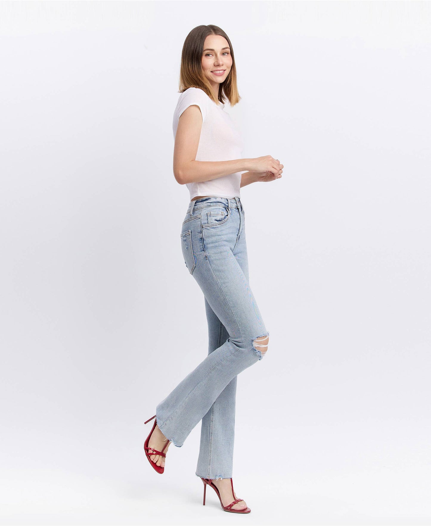 High-Rise Relaxed Jeans