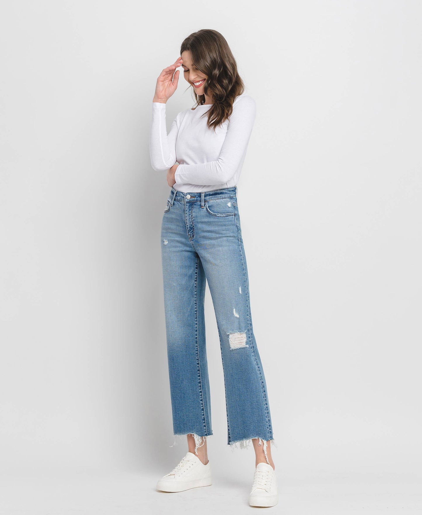 Flying Monkey High Rise distressed Jeans