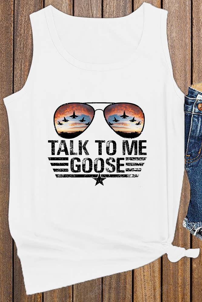 "Talk to me Goose" Tank Top