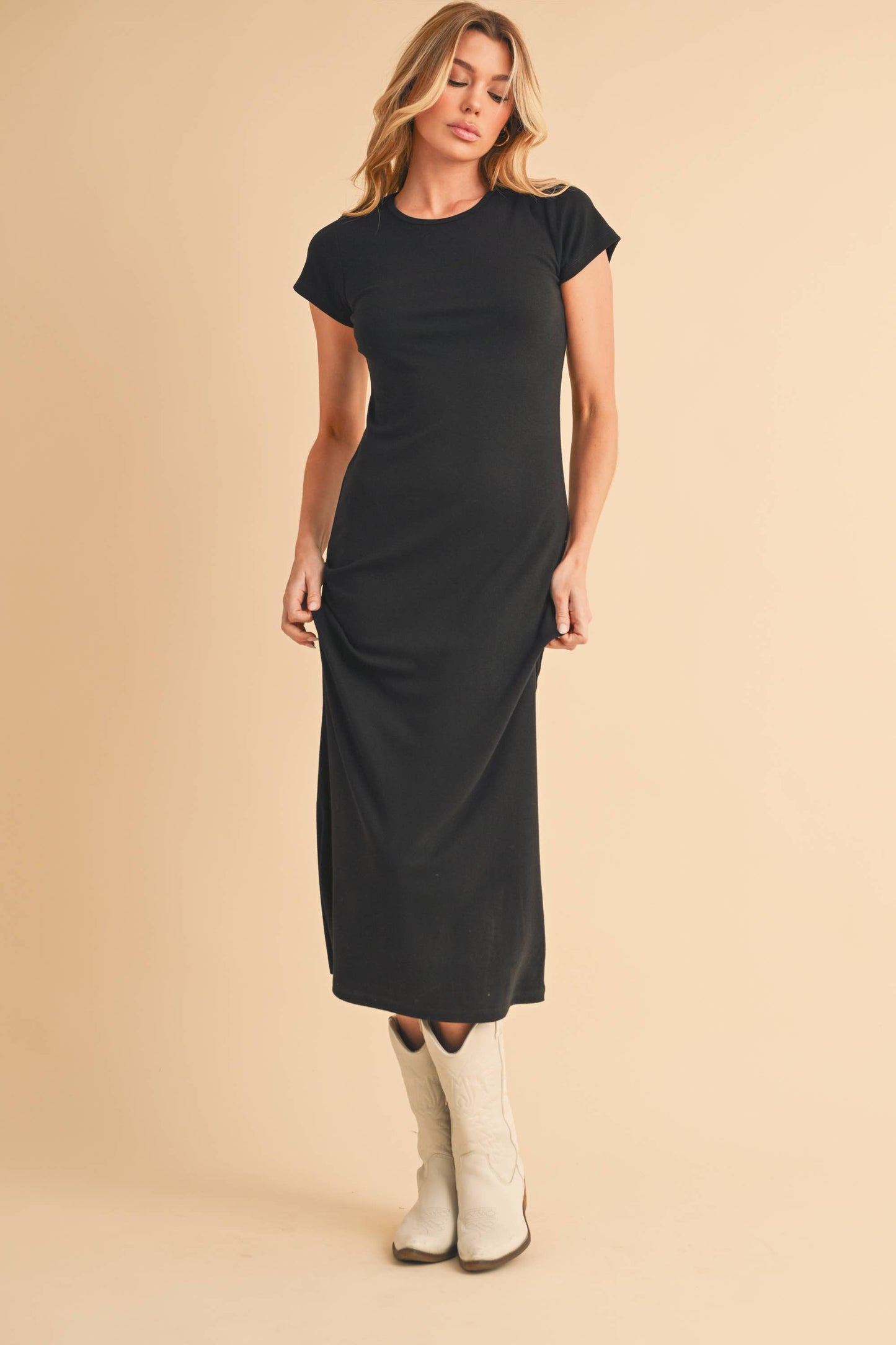 Black Midi Dress