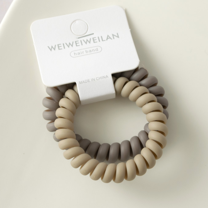 Large Telephone Cord Hair Tie