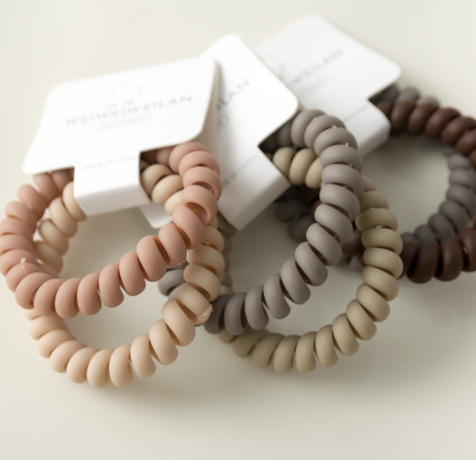Large Telephone Cord Hair Tie