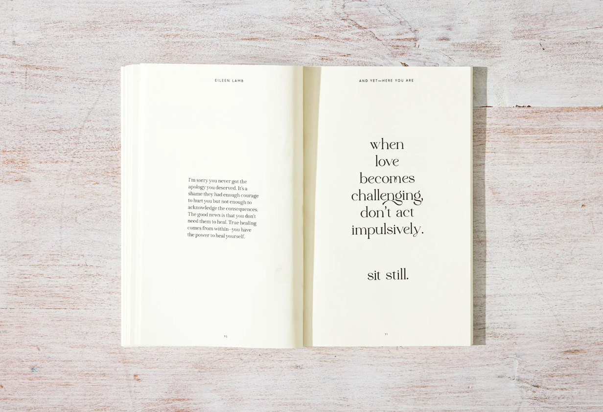 And Yet, Here You Are - Book