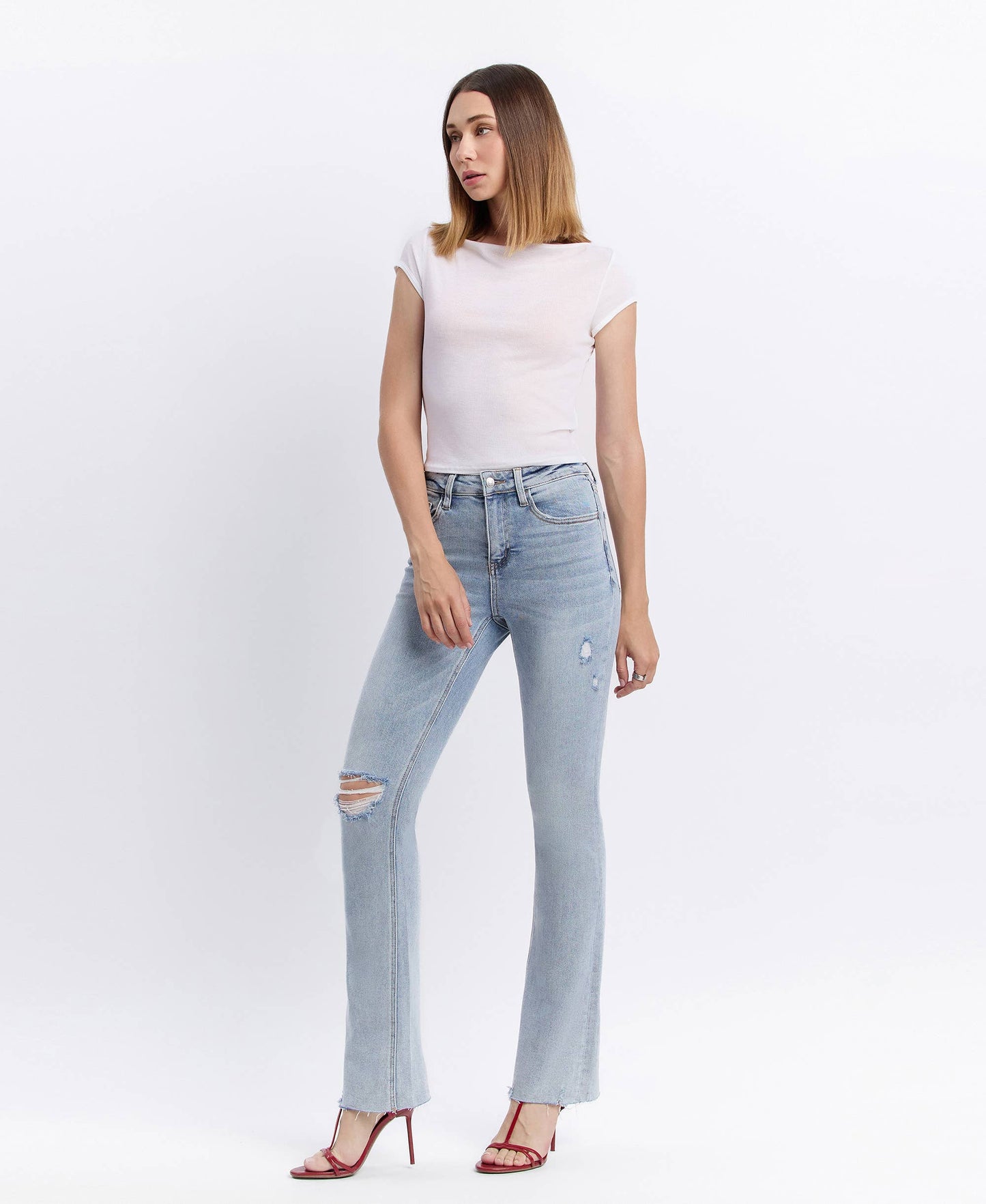 High-Rise Relaxed Jeans