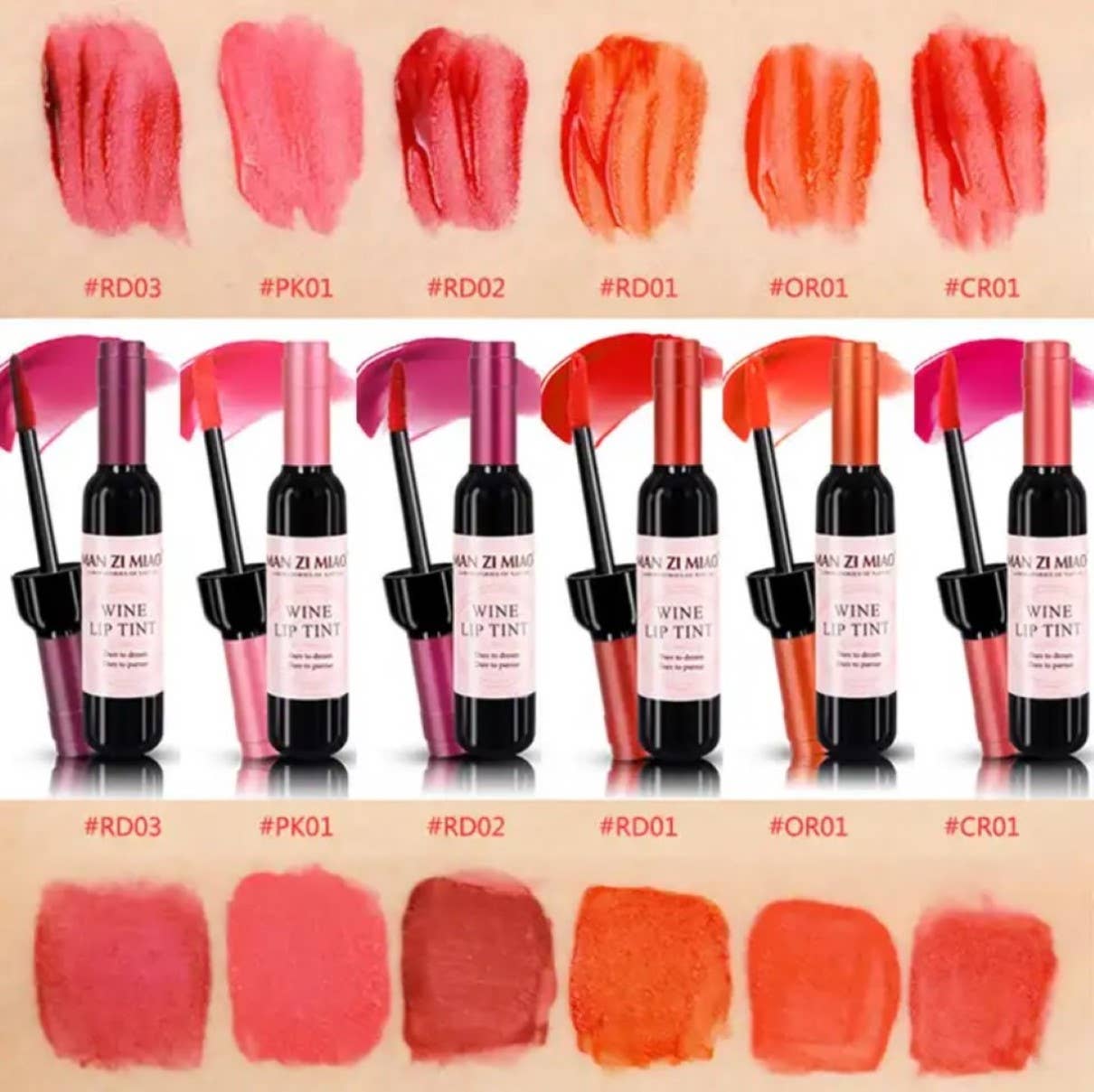 Wine Bottle shape Lip Tint