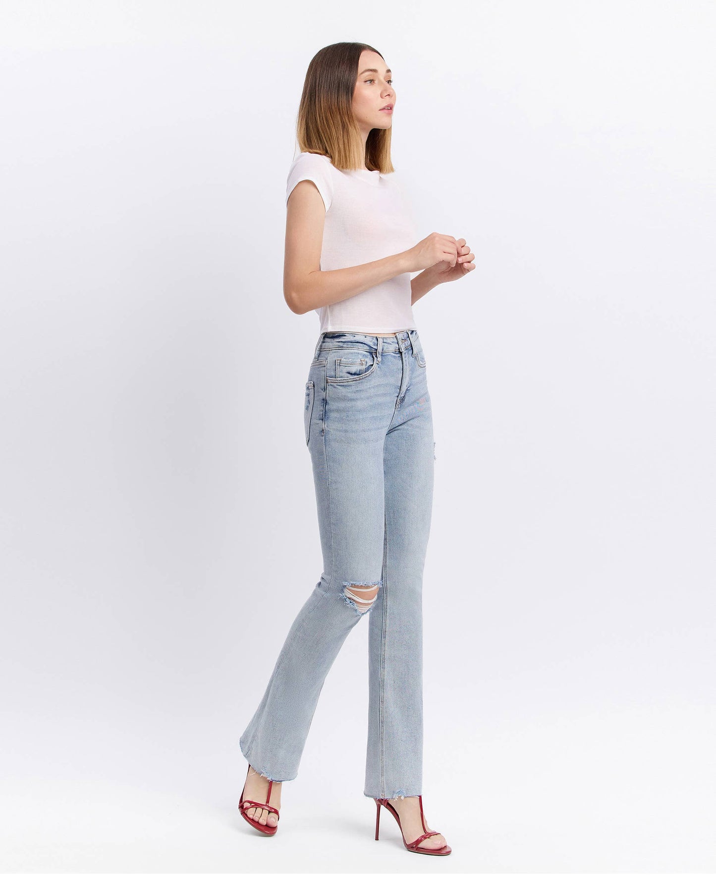 High-Rise Relaxed Jeans