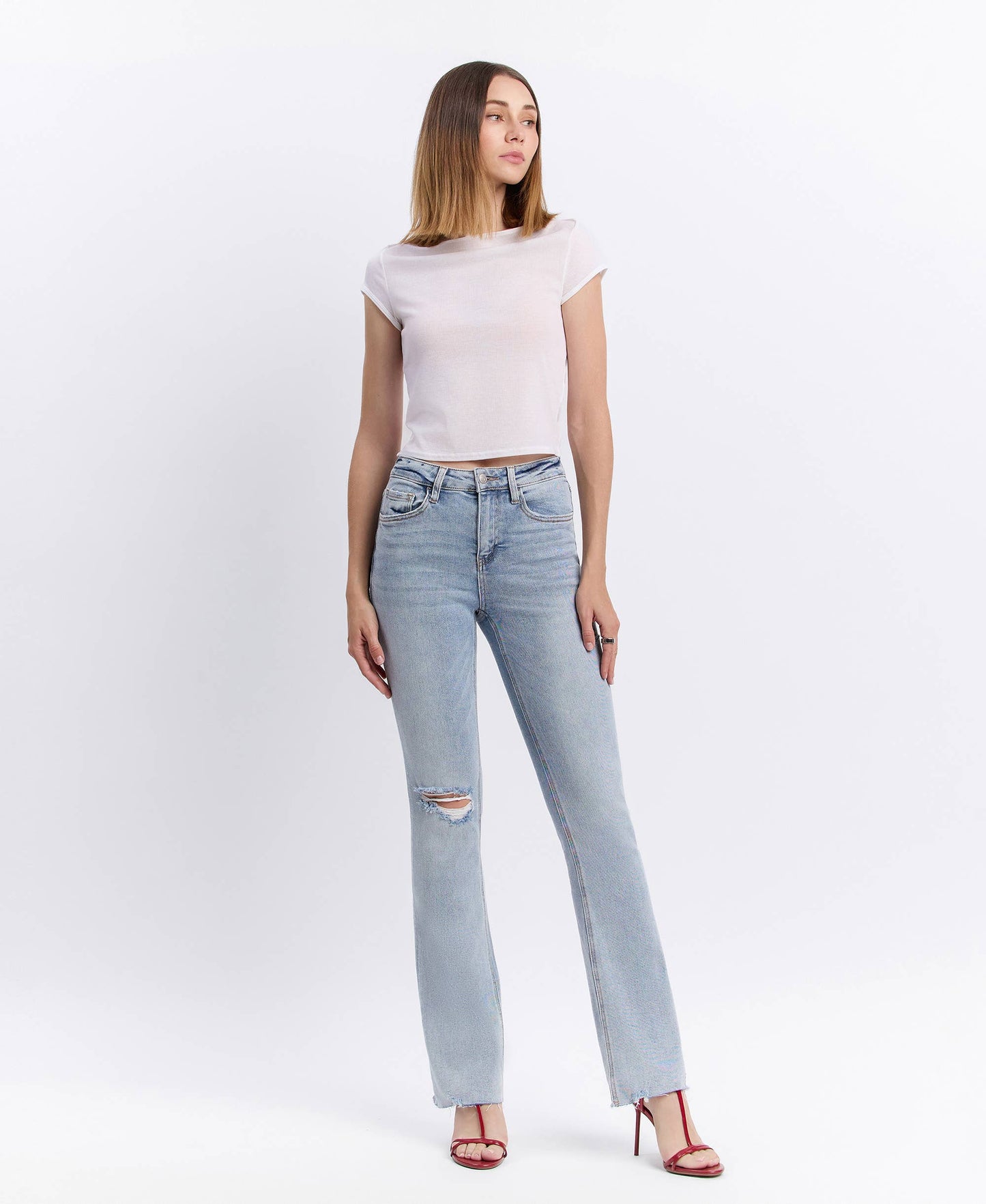 High-Rise Relaxed Jeans