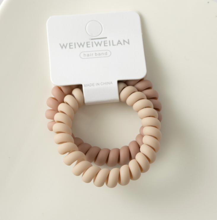 Large Telephone Cord Hair Tie