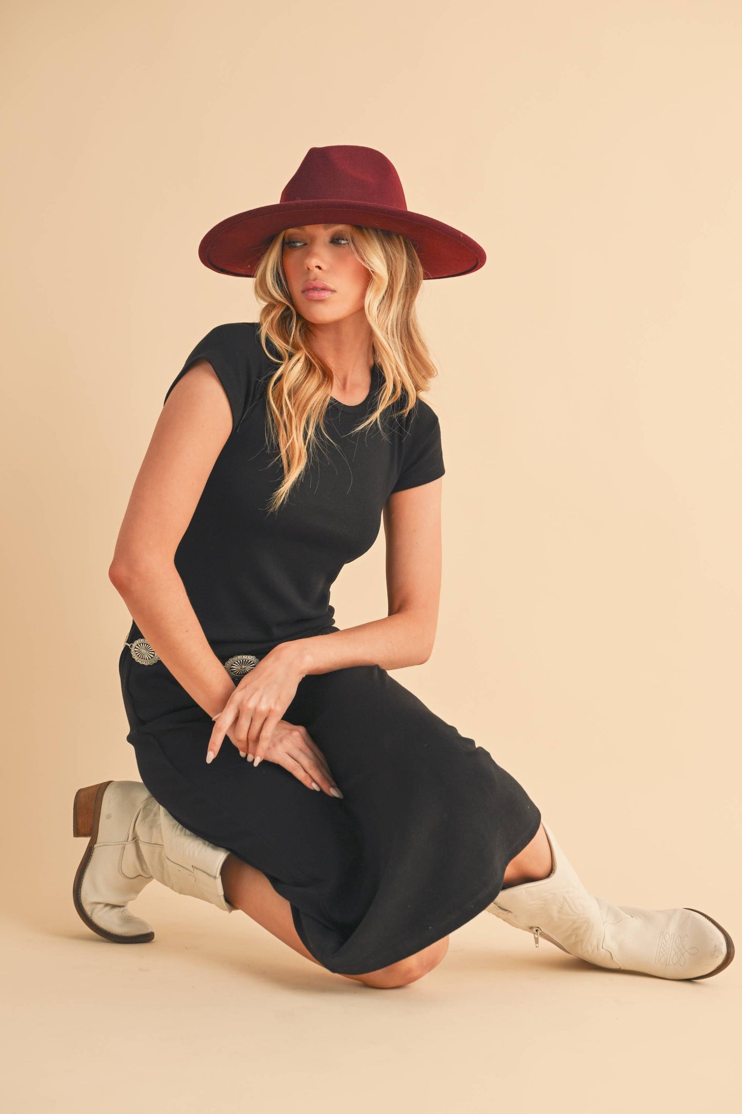 Black Midi Dress