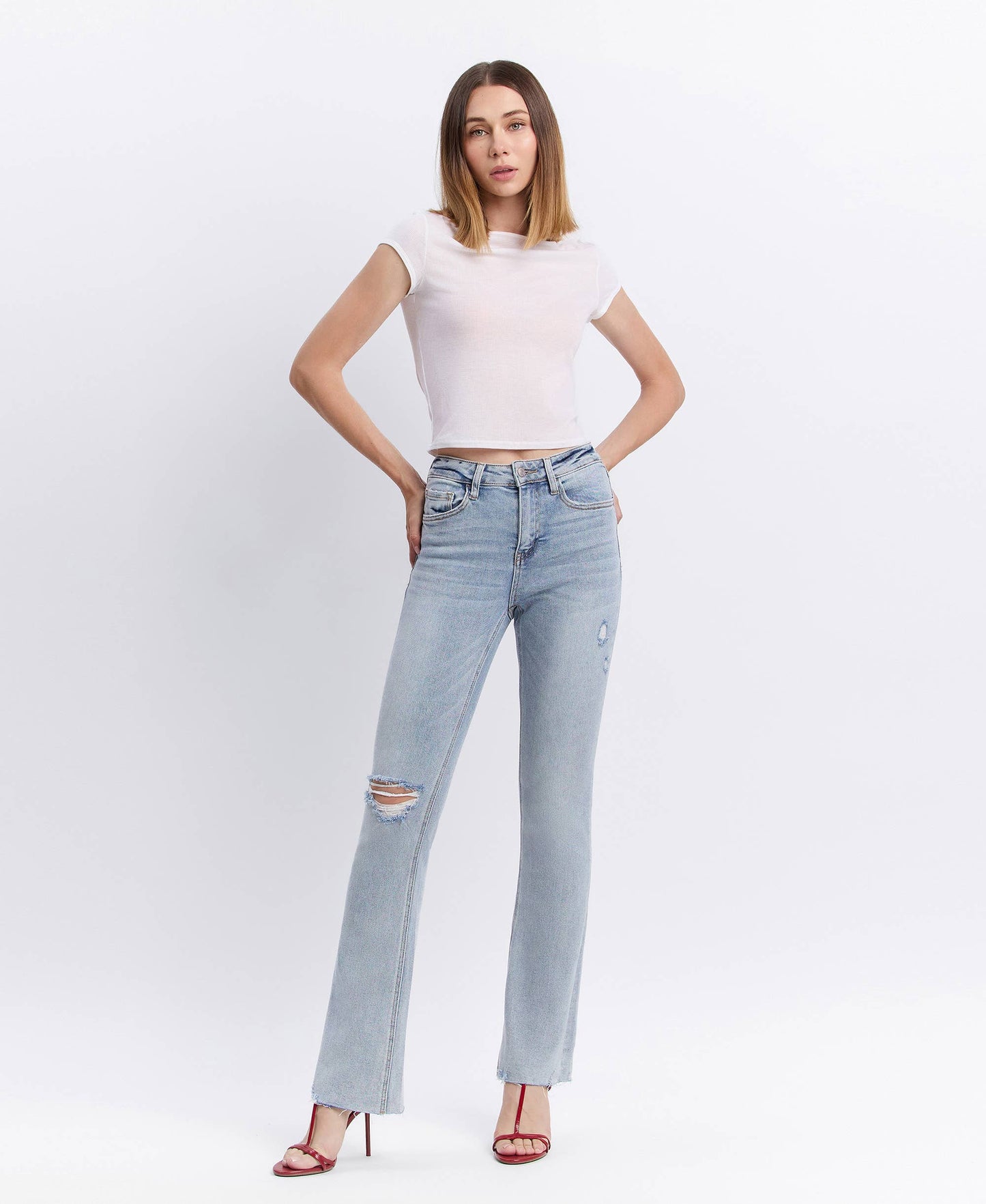 High-Rise Relaxed Jeans