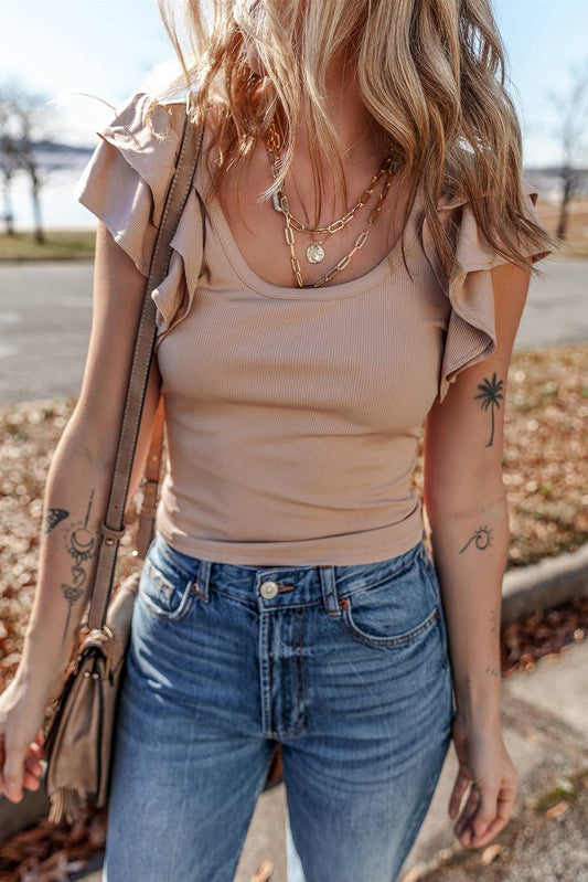 Ribbed Knit Top