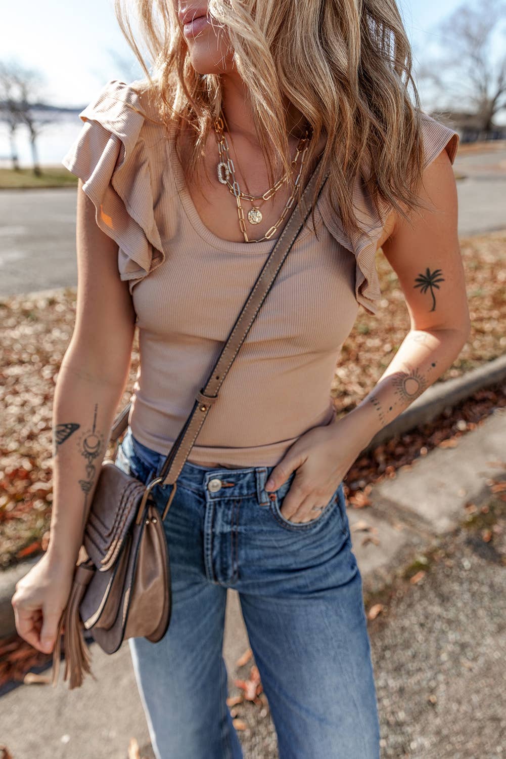 Ribbed Knit Top