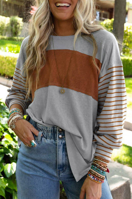 Color-block Top
