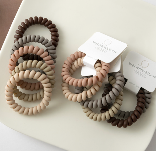 Large Telephone Cord Hair Tie