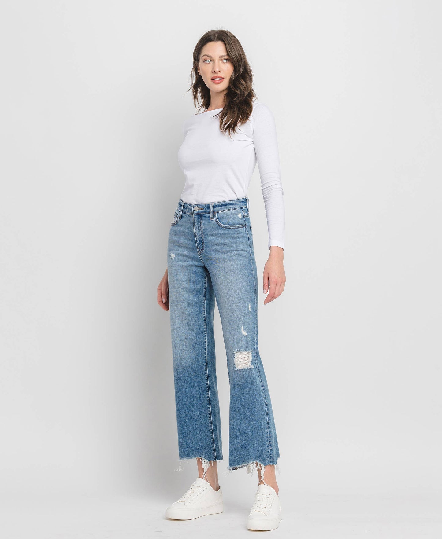 Flying Monkey High Rise distressed Jeans