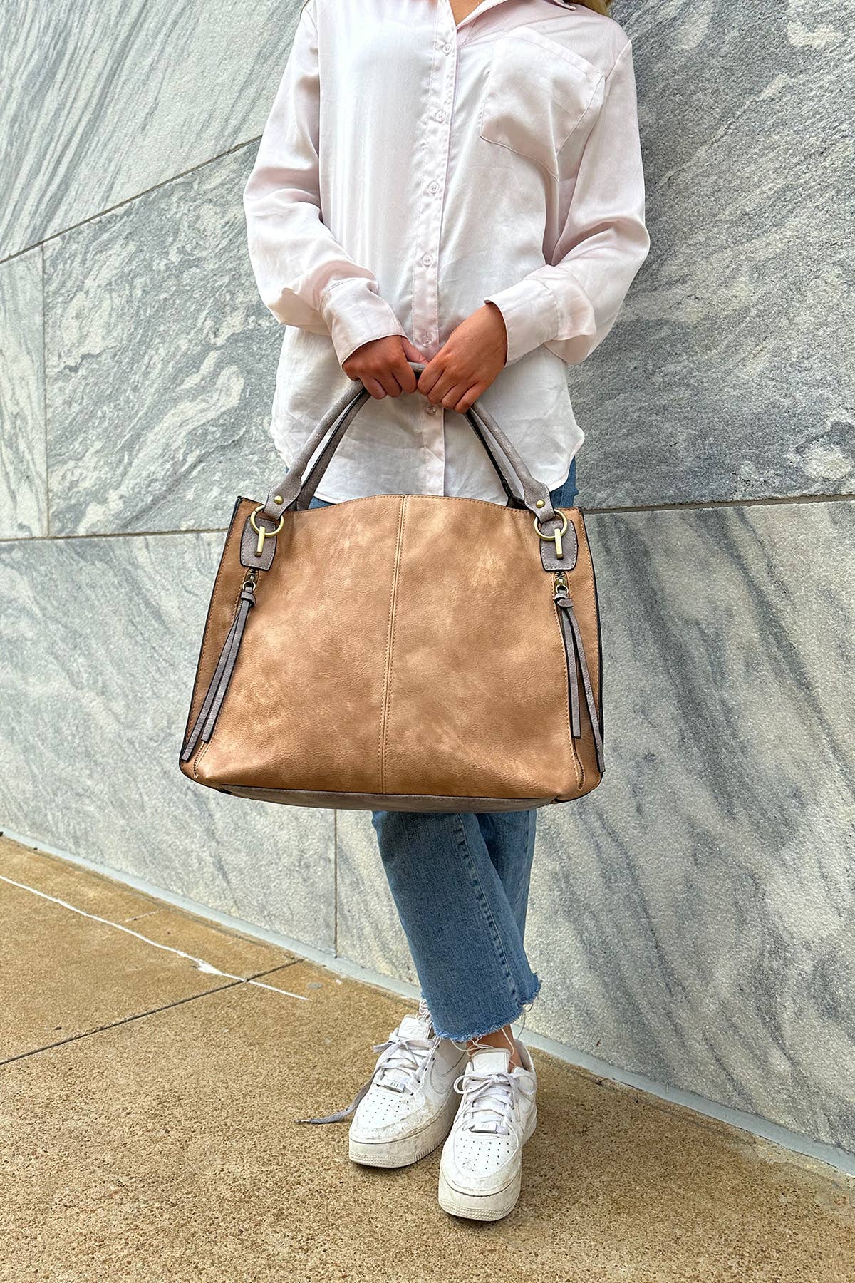 Distressed Handbag