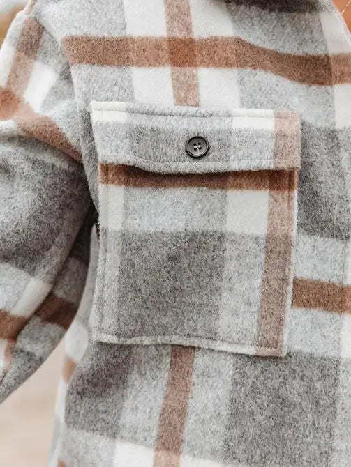 Plaid Flannel Shacket