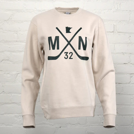Double Hockey Sticks Crewneck
