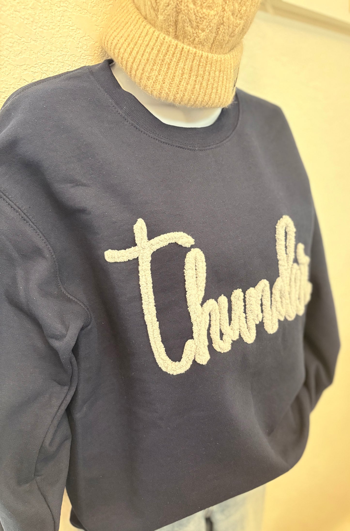 Thunder - Custom Yarn Sweatshirt