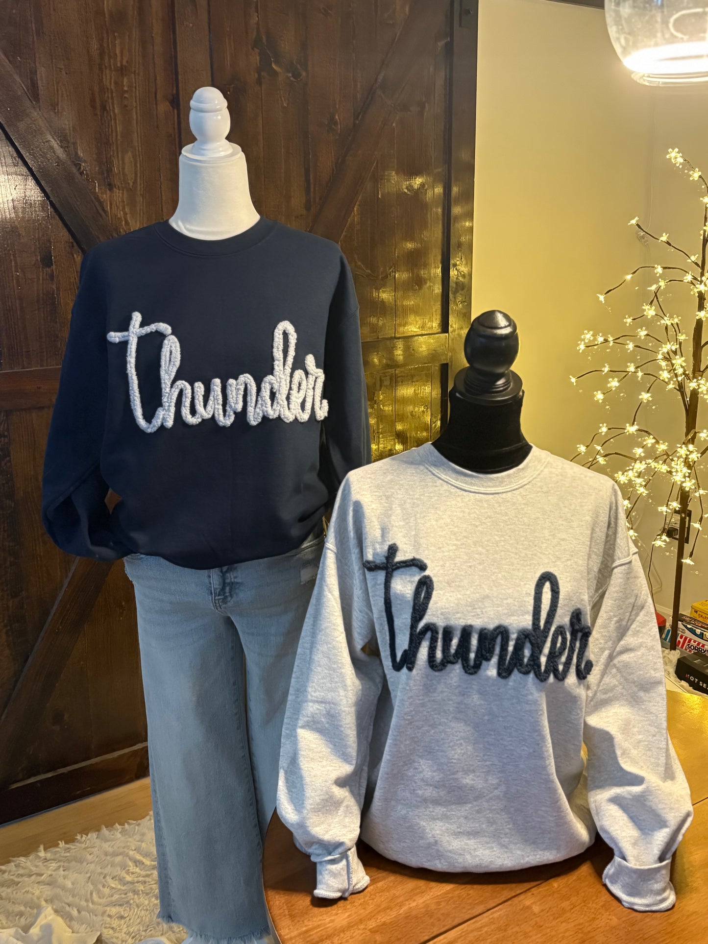 Thunder - Custom Yarn Sweatshirt