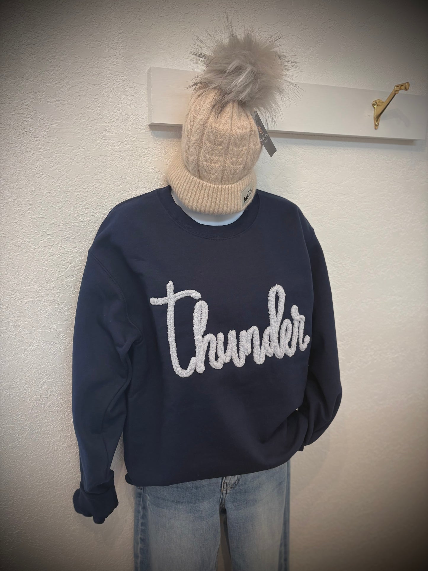 Thunder - Custom Yarn Sweatshirt