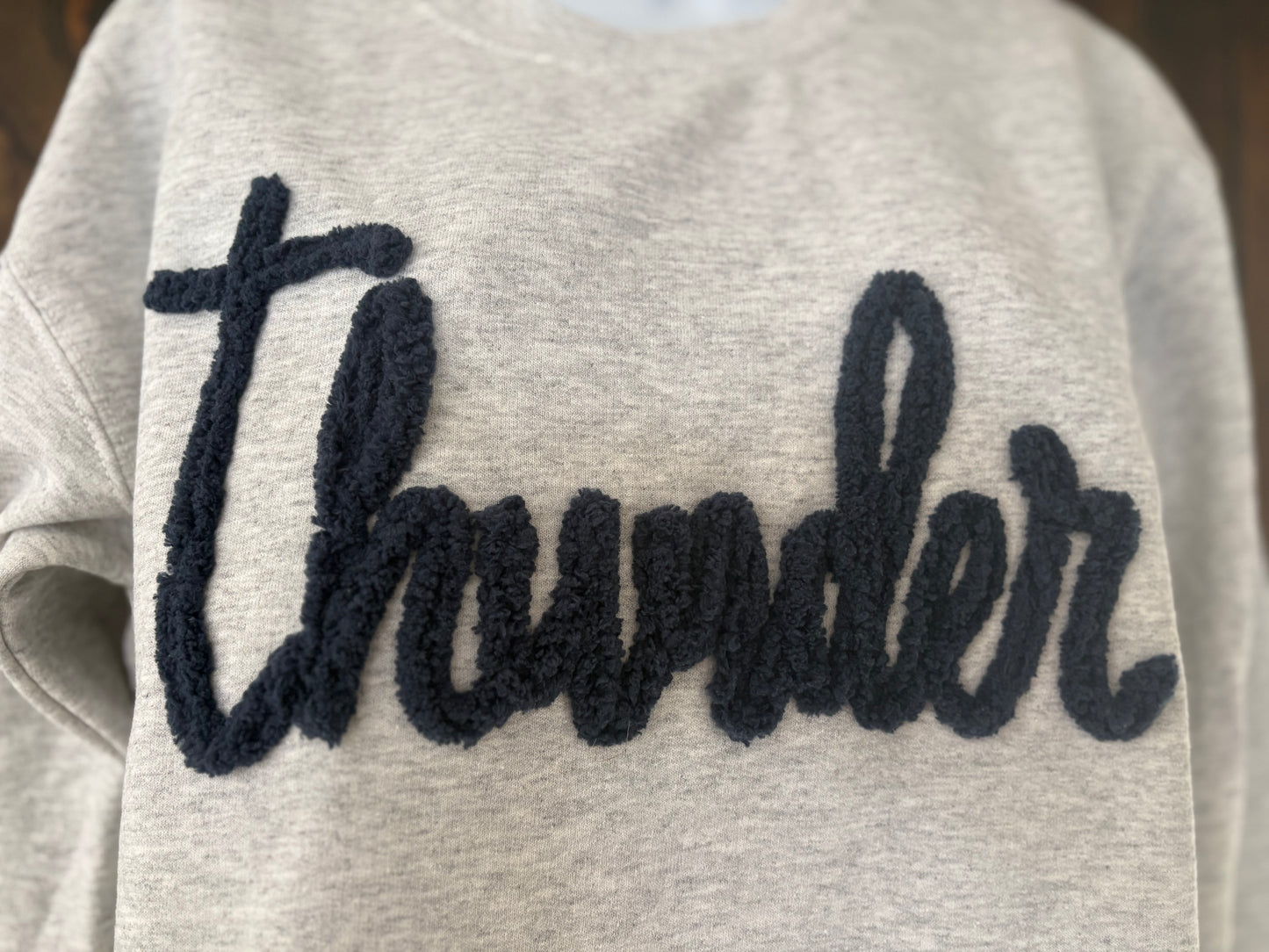 Thunder - Custom Yarn Sweatshirt