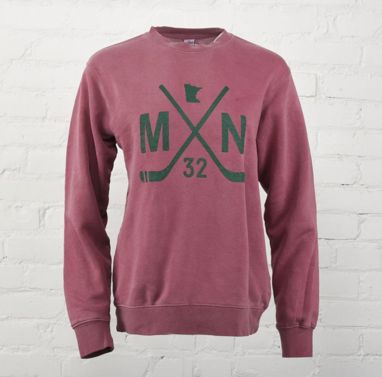 Double Hockey Sticks Crewneck