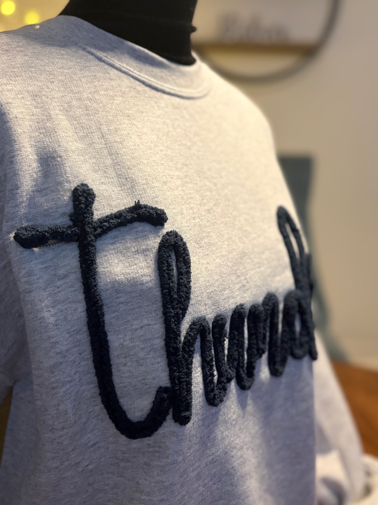 Thunder - Custom Yarn Sweatshirt