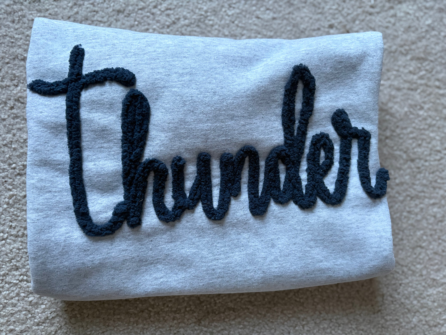 Thunder - Custom Yarn Sweatshirt