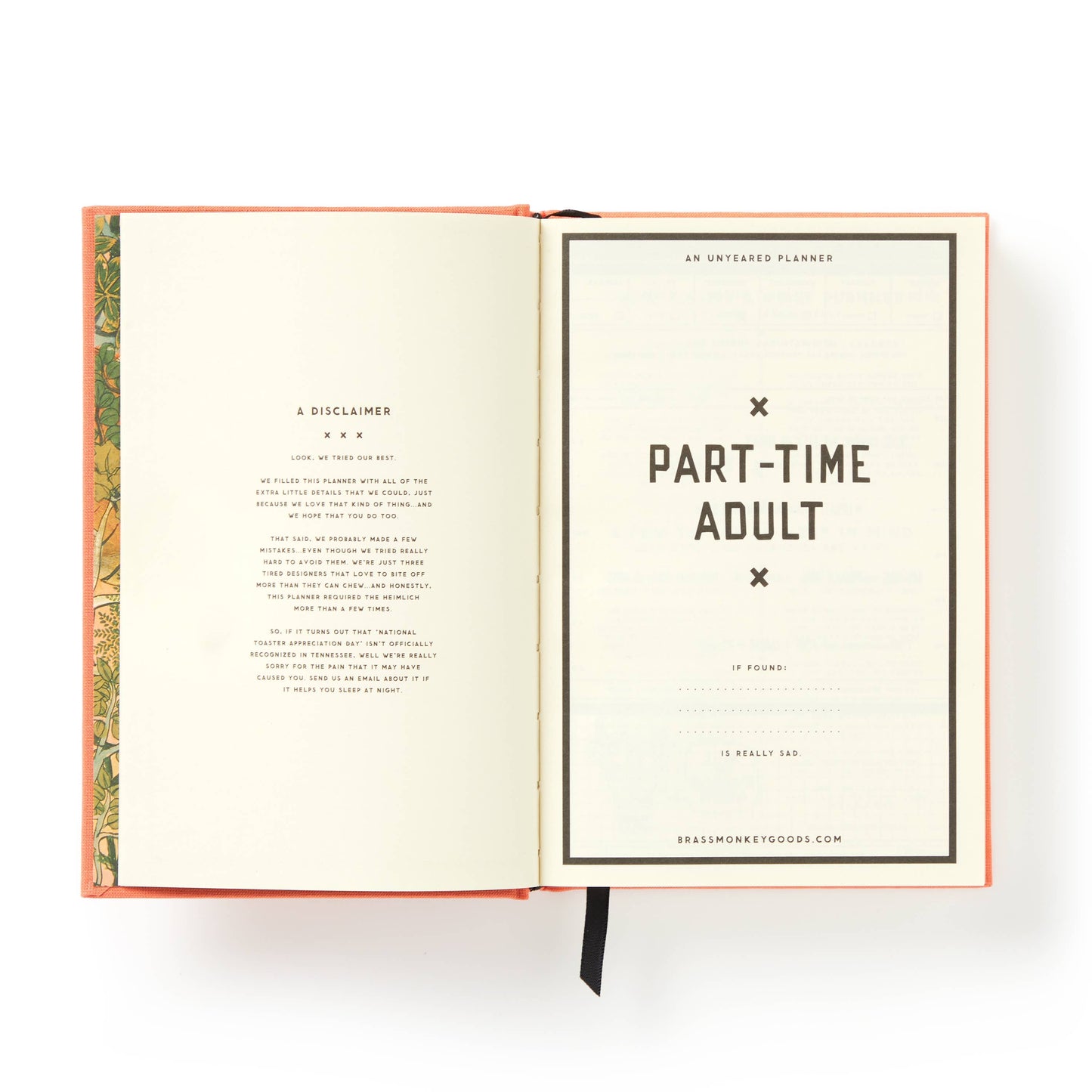 Part-Time Adult - Undated Daily Planner