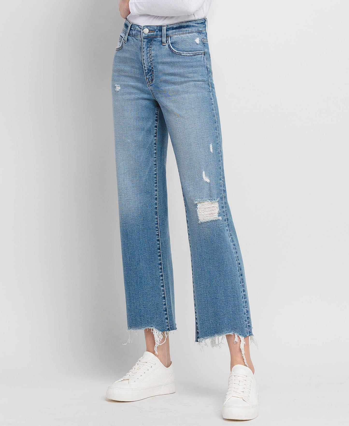 Flying Monkey High Rise distressed Jeans