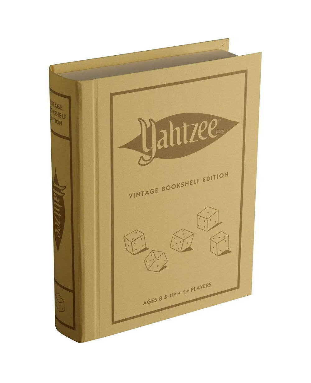 Vintage Bookshelf Edition Yahtzee