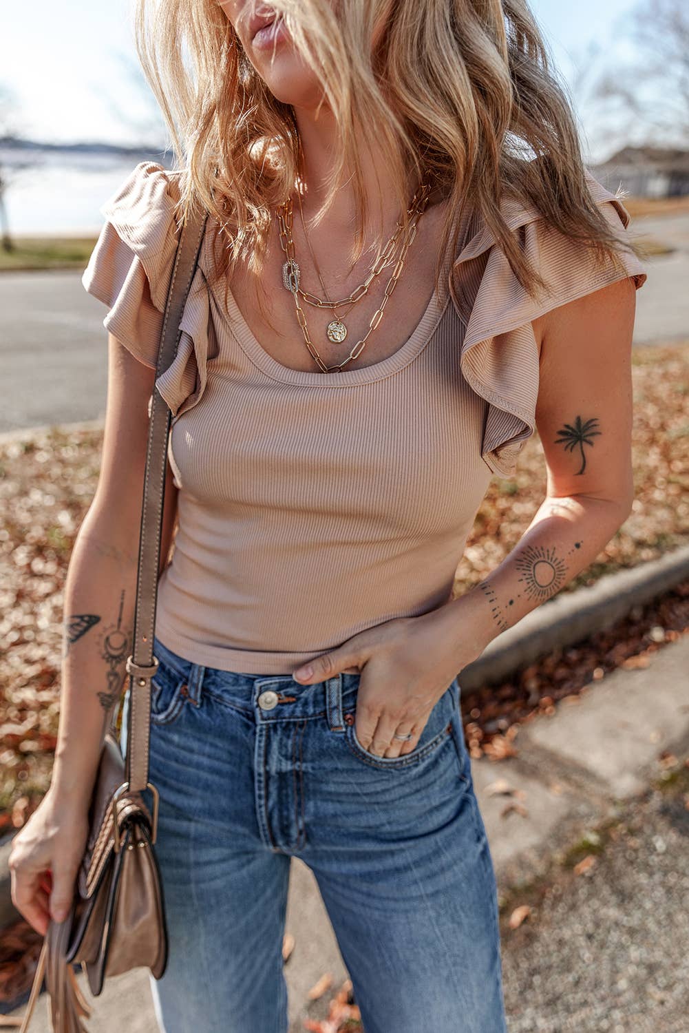 Ribbed Knit Top