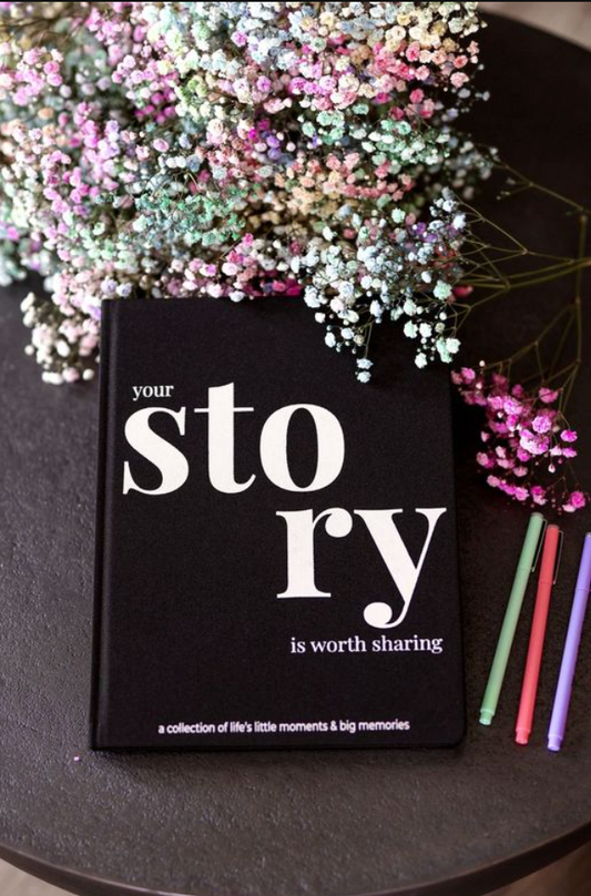 Your Story is Worth Sharing - Coffee Table Journal Keepsake