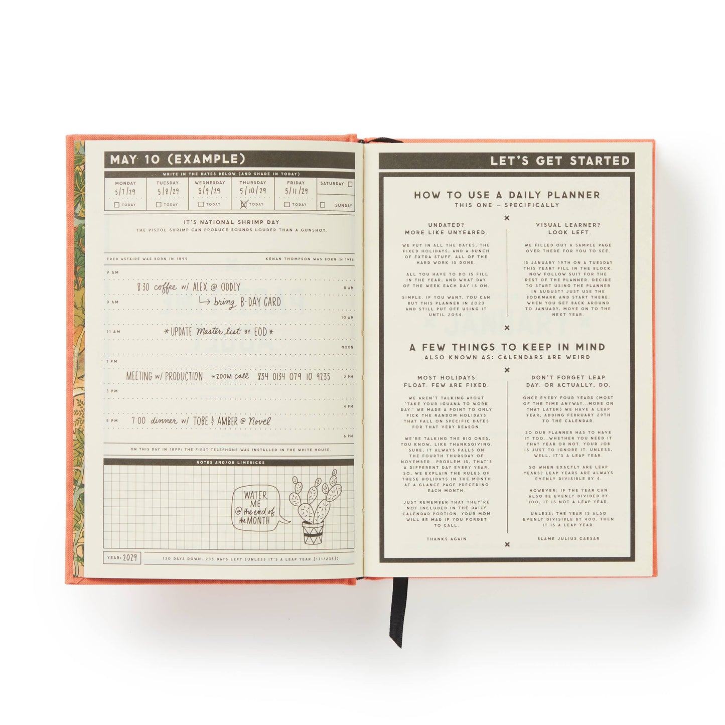 Part-Time Adult - Undated Daily Planner