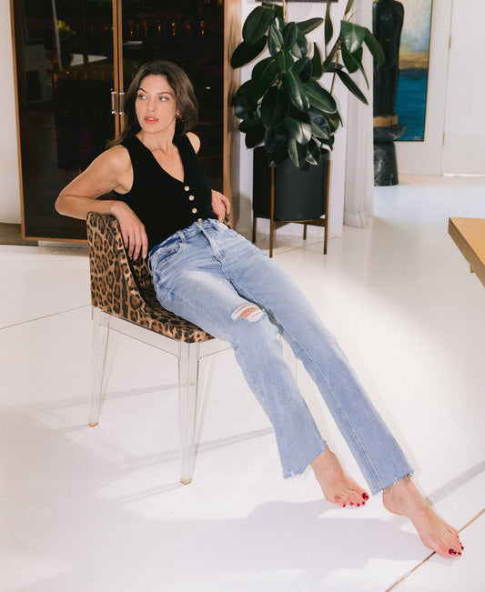 High-Rise Relaxed Jeans