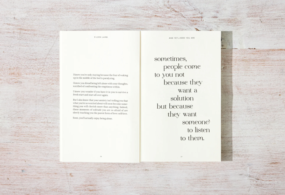 And Yet, Here You Are -  Book