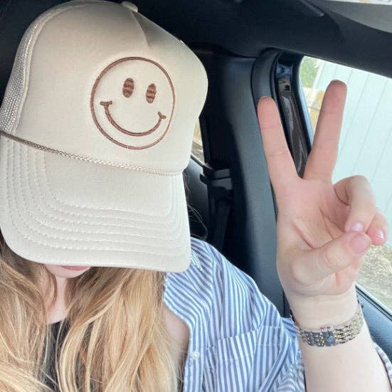 Happy Face Trucker Hat