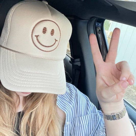 Happy Face Trucker Hat